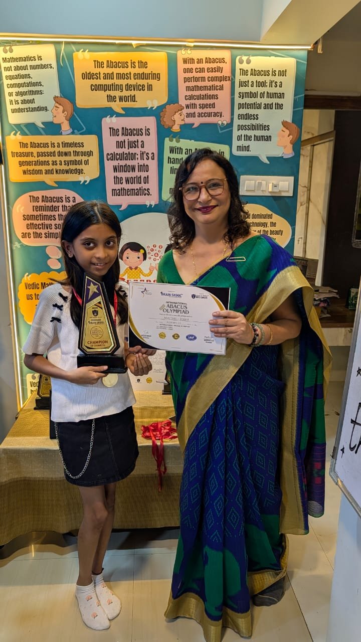 Champion with certificate